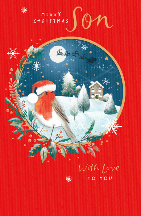 UKG ;Gibson Core Line Son' Christmas Card