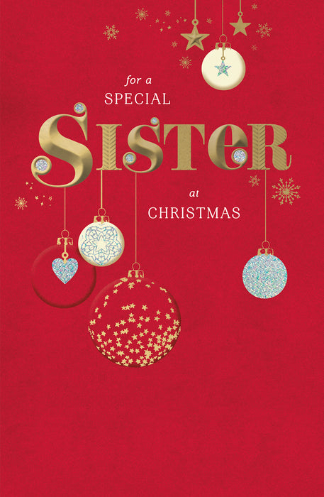 UKG Special Sister' Christmas Card