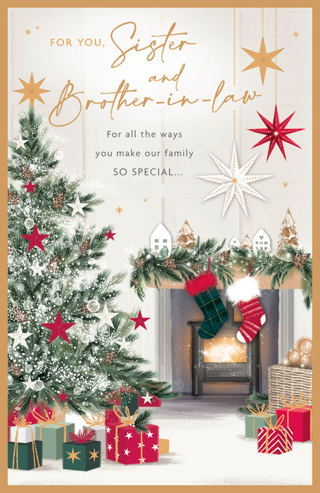UKG 'Sister & Brother In Law' Christmas Card