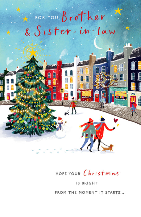 UKG 'Brother & Sister In Law' Christmas Card