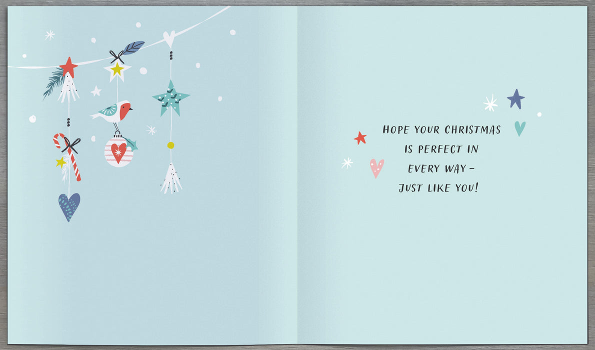 UKG 'For A Special Granddaughter'Christmas Card