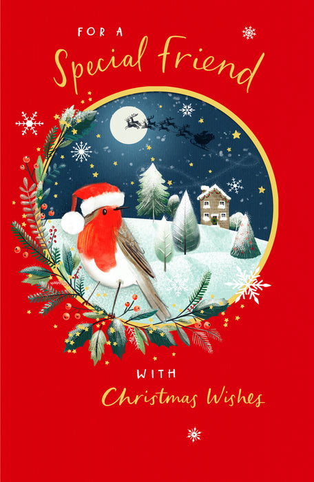 UKG Gibson Core Line Friend Masc Conv Christmas Card