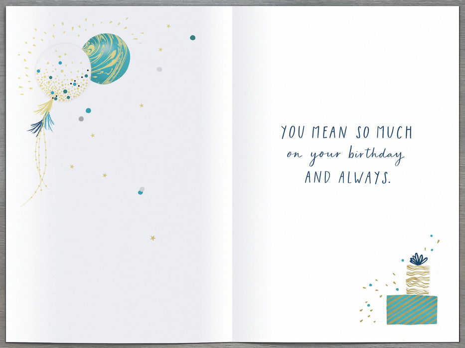 UKG ' December Birthday' Christmas Card