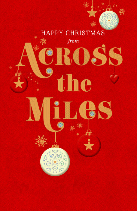 UKG 'Across The Miles' Christmas Card