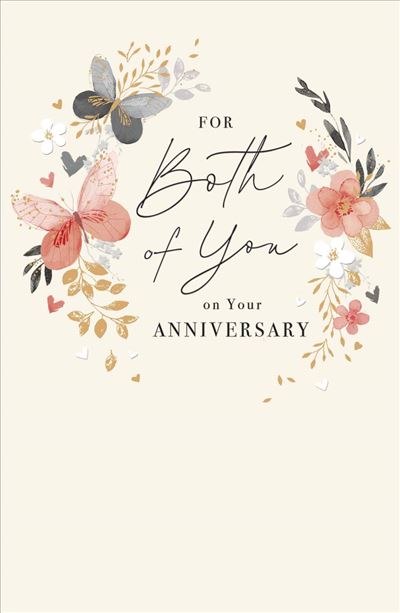 UKG 'For Both Of You' Anniversary Card