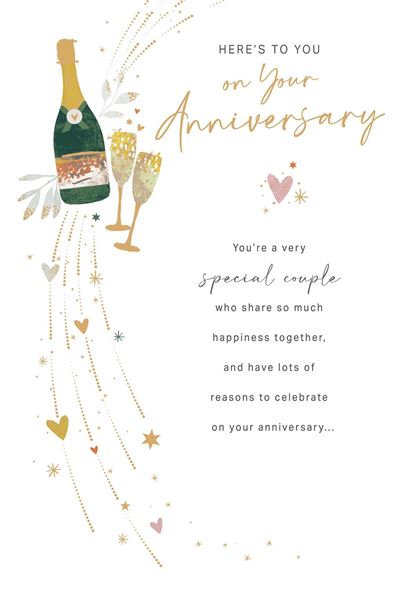 UKG 'On Your Wedding Anniversary' Card