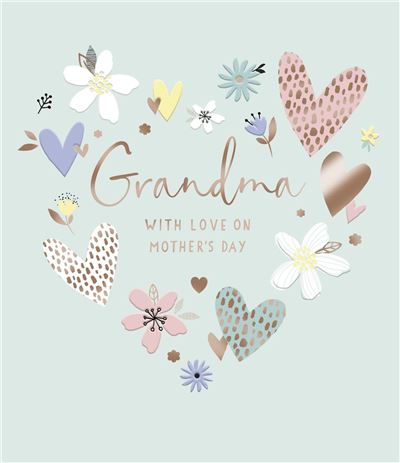 UKG 'Grandma With Love' Mother's Day Card