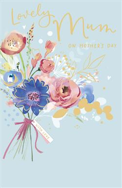 UKG 'Lovely Mum' Mother's Day Card