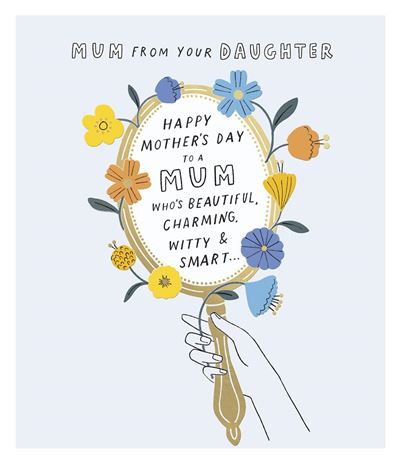 UKG 'Mum From Your Daughter' Mother's Day Card