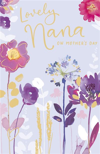 UKG 'Lovely Nan' Mother's Day Card