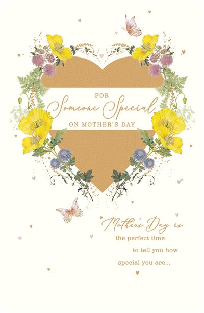 UKG 'For Someone Special On Mother's Day' Mother's Day Card