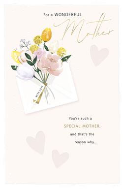UKG 'For A Wonderful Mother' Mother's Day Card