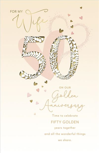UKG 'For My Wife On Our Anniversary' Card