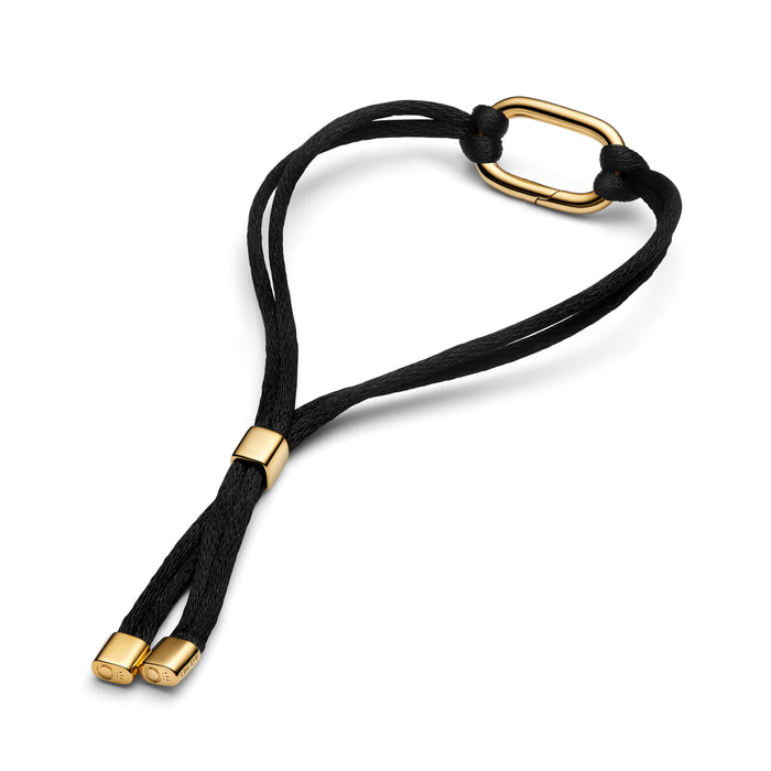 Pandora Openable Link Cord Bracelet 14k Gold Plating