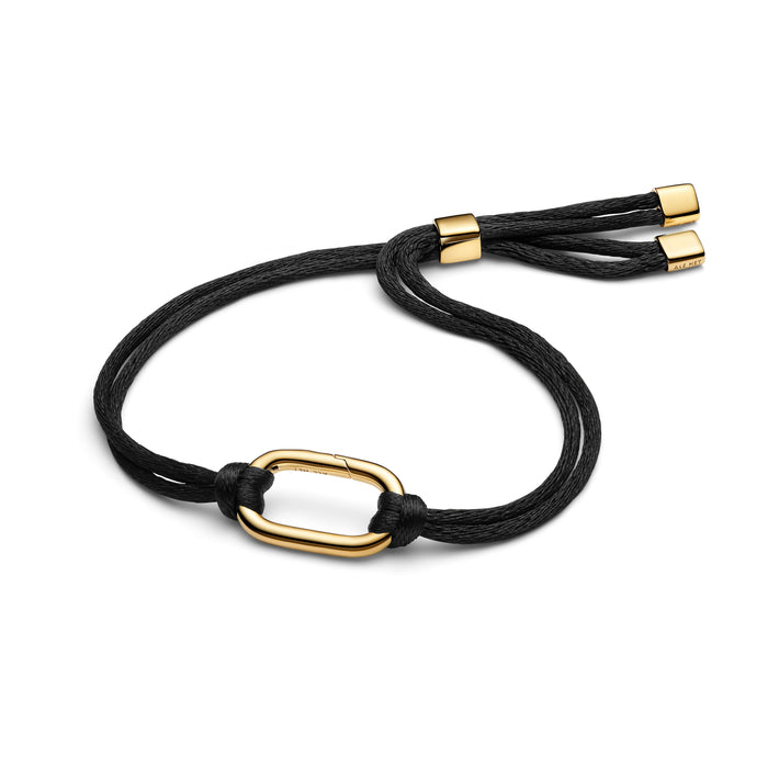 Pandora Openable Link Cord Bracelet 14k Gold Plating