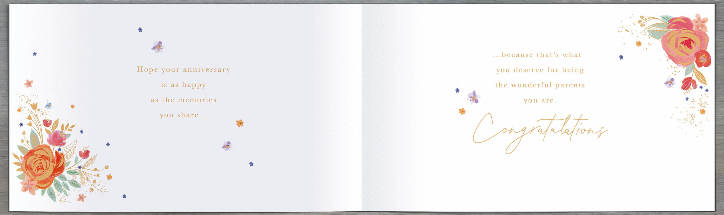 UKG 'For A Special Mum & Dad' Anniversary Card