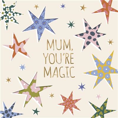 UKG 'Mum You're Magic' Mother's Day Card
