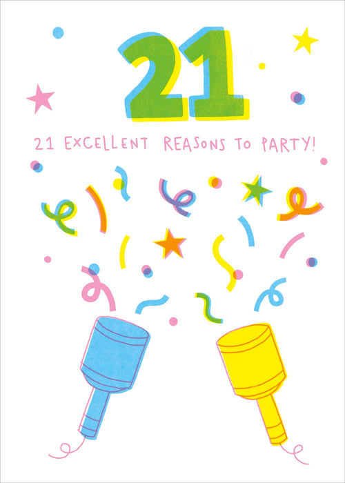 UKG 'Birthday 21st' Card