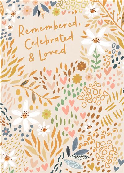 UKG 'Remembered, Celebrated & Loved' Sympathy Card