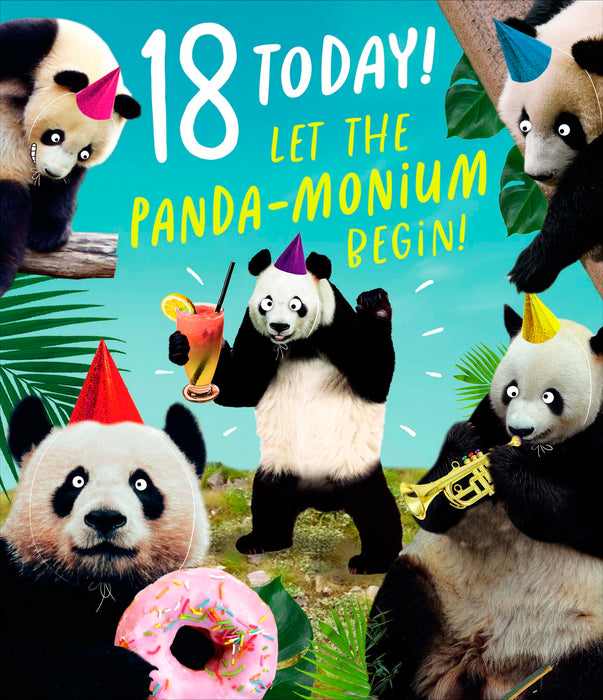 UKG '18 Today Let The Panda-Monium Begin!' Birthday Car
