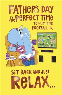 UKG 'Father's Day Football' Father's Day Card