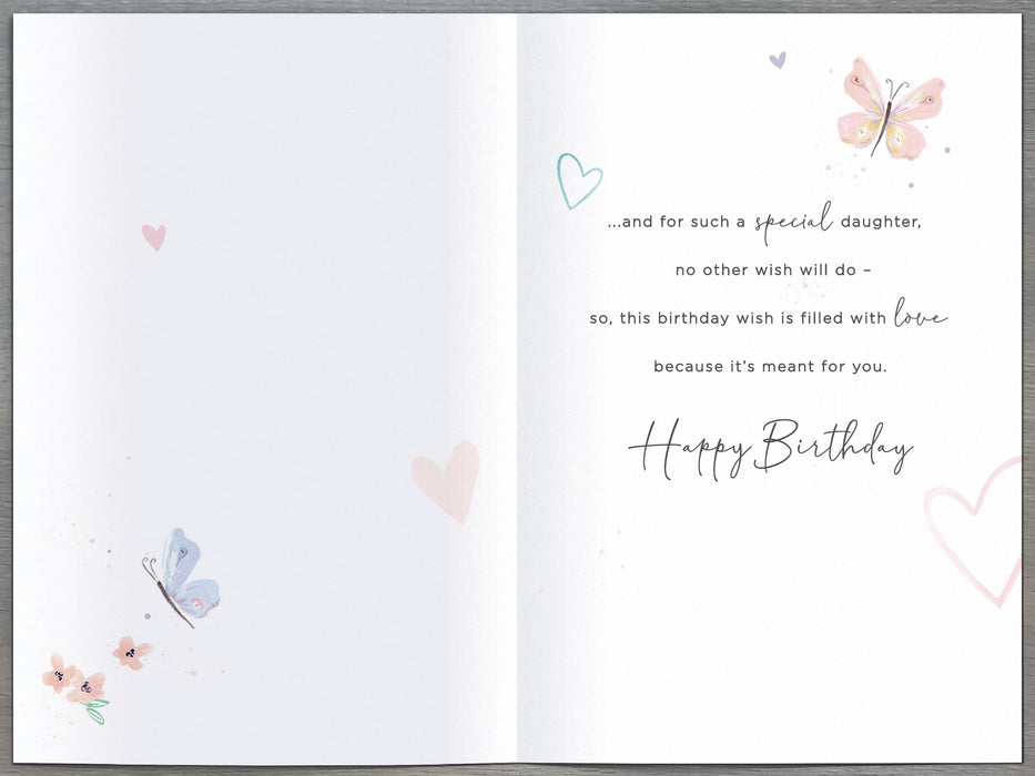UKG 'For A Lovely Daughter' Birthday Card