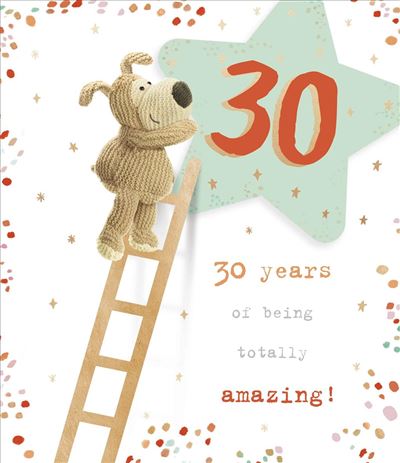 UKG '30 Years Of Being Totally Amazing' Birthday Card
