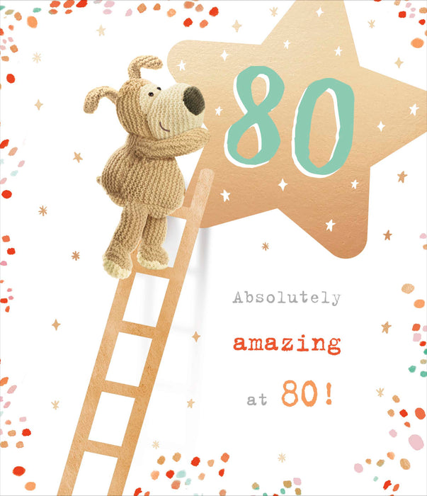 UKG 'Absolutely Amazing 80' Birthday Card