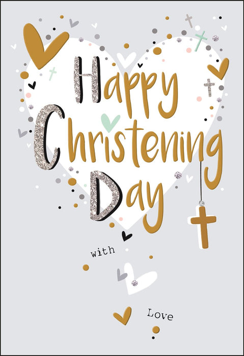 Jonny Javelin 'Happy Christening Day' Christening Card
