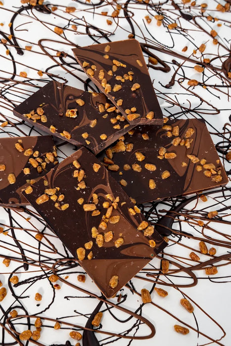Cambridge Confectionary Co Salted Caramel Chocolate Swirl Tile