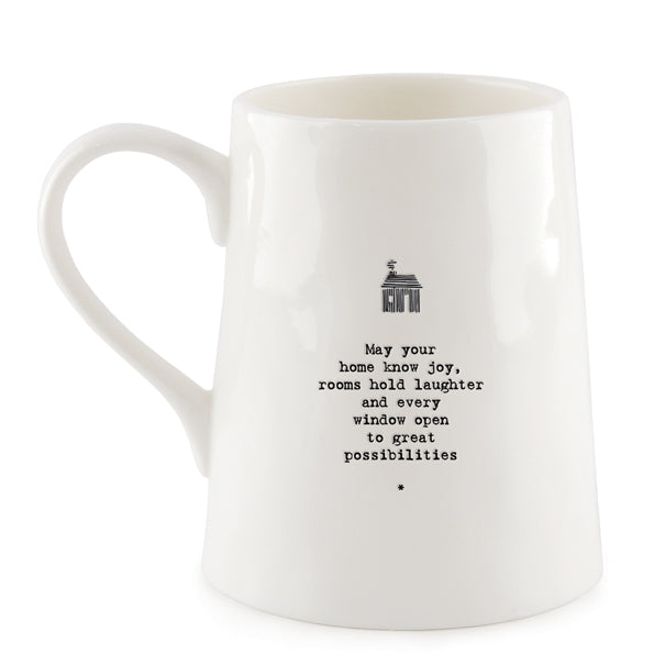 East of India Porcelain Mug - May Your Home