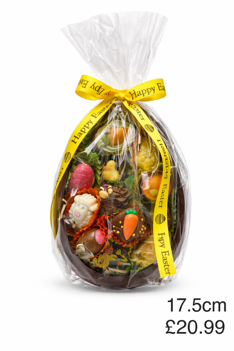 Dark Easter Half Egg Chocolate Selection - CHOOSE SIZE!