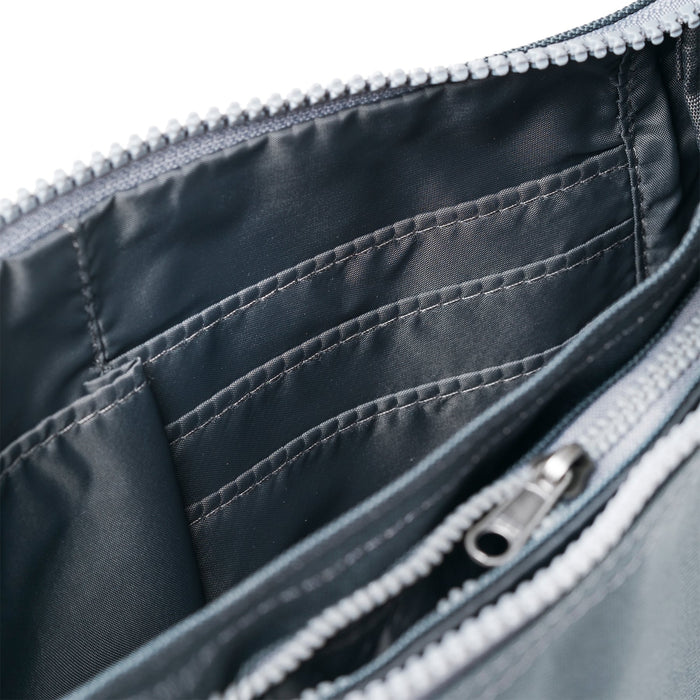 ROKA Carnaby Crossbody XL Smoke Canvas Bag