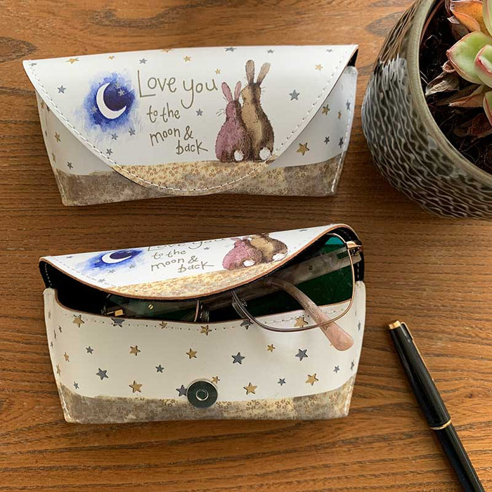 Alex Clark Moon and Back Glasses Case