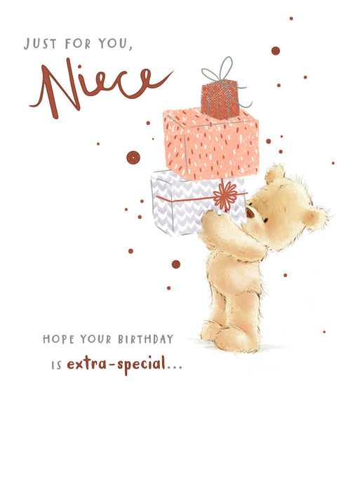 UKG 'Just For You Niece' Birthday Card
