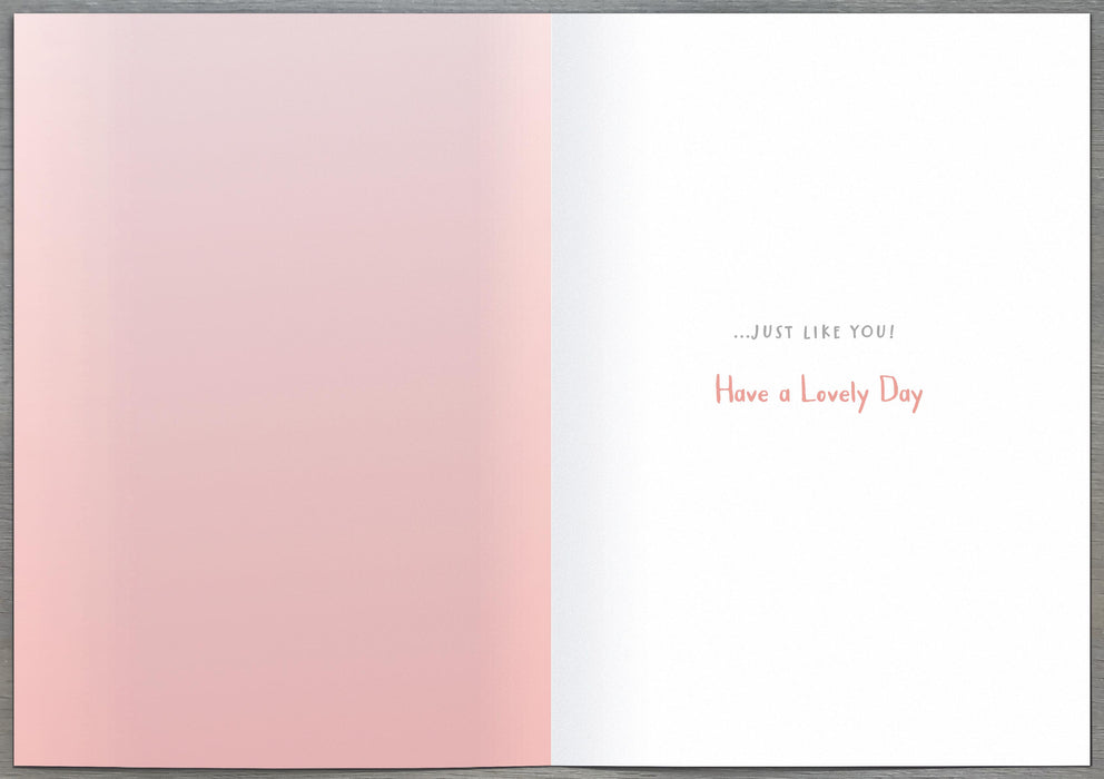 UKG 'Just For You Niece' Birthday Card