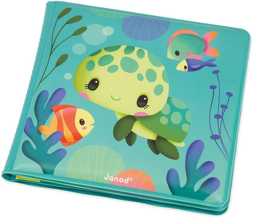 Juratoys Janod Magic Bath Book The Life of Sea Turtles