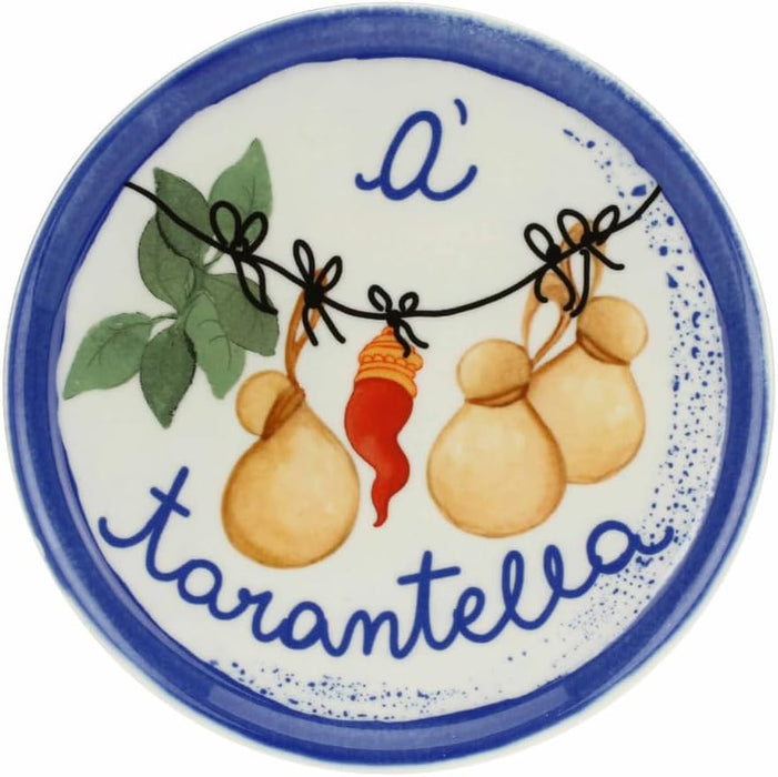 Lenet Naples Pizza Plate "A Tarantella" 31cm