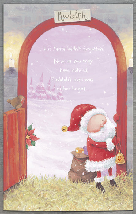 UKG 'Story Of Christmas Granddaughter' Christmas Card