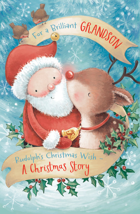 UKG 'Christmas Story Grandson' Christmas Card