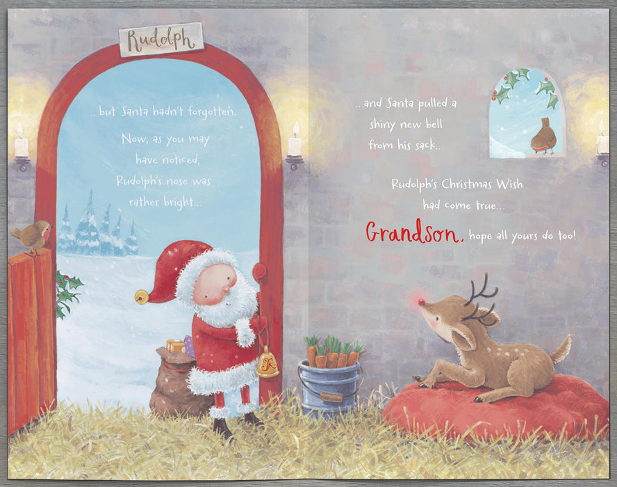 UKG 'Christmas Story Grandson' Christmas Card