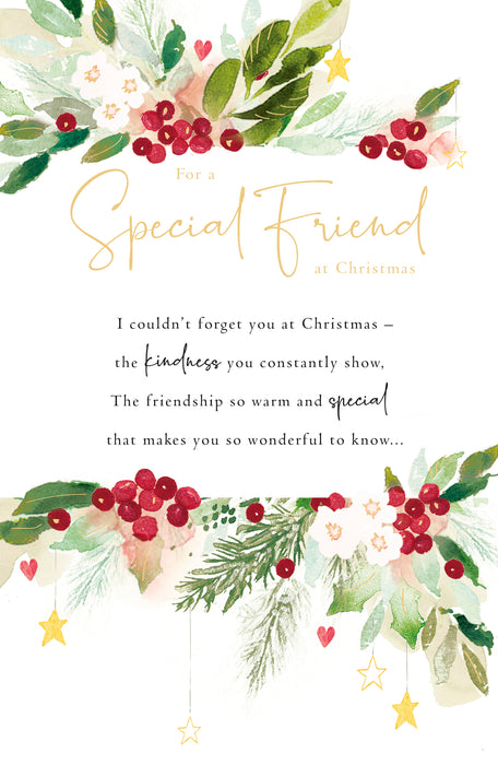 UKG 'Holly & Ivy Friend' Christmas Card