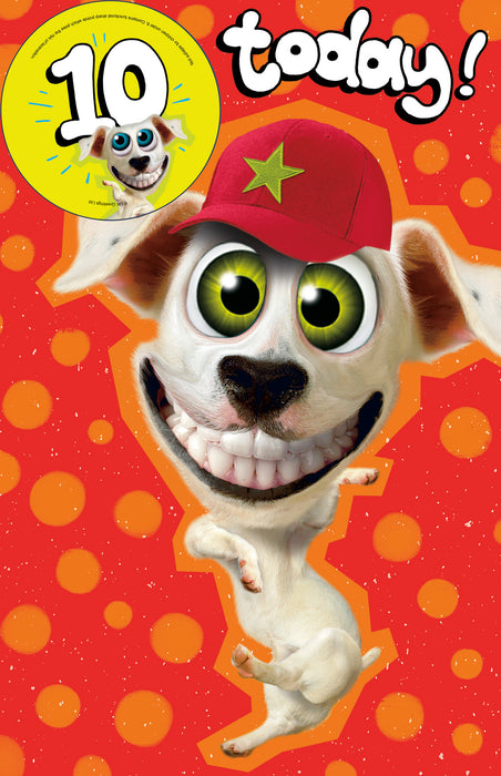 UKG '10 Today' Birthday Card