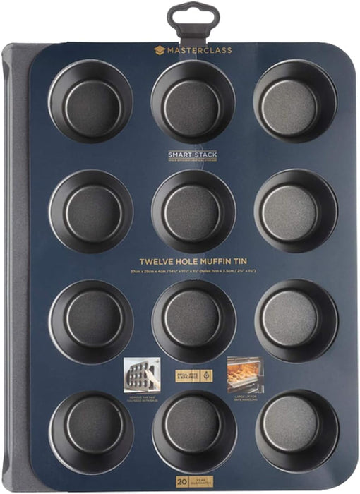 MasterClass Smart Stack 12 Hole Muffin Tin