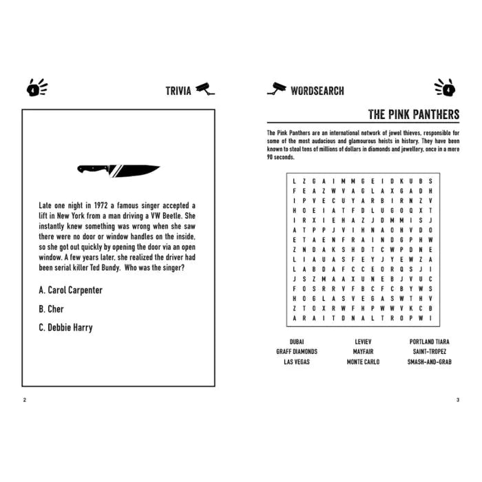 Boxer The True Crime Puzzle Book