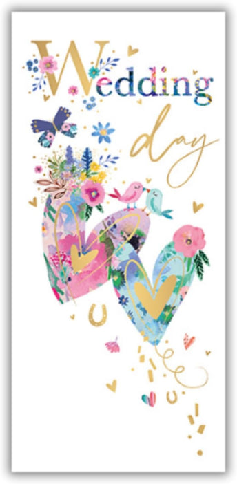 Words N Wishes 'Wedding Day' Wedding Money Gift Wallet