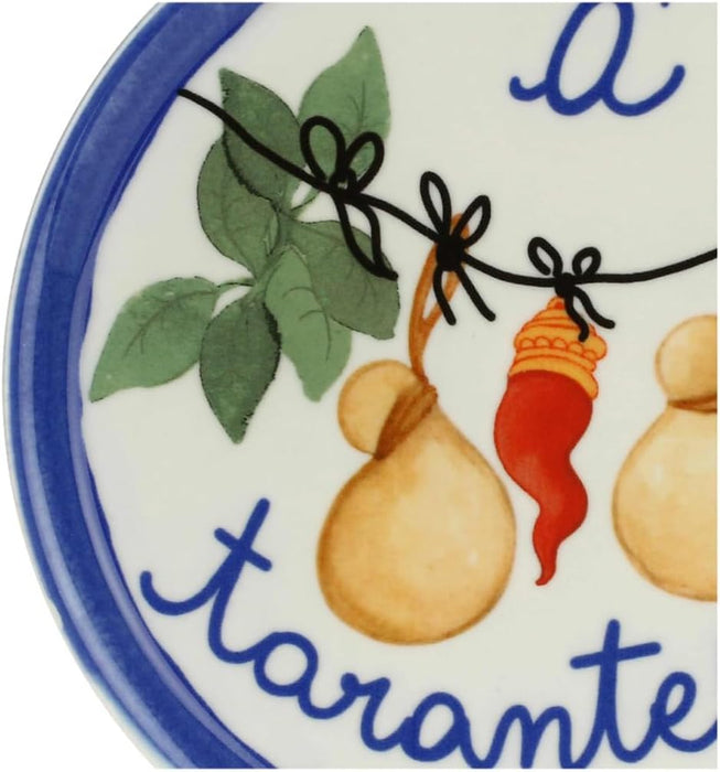 Lenet Naples Pizza Plate "A Tarantella" 31cm