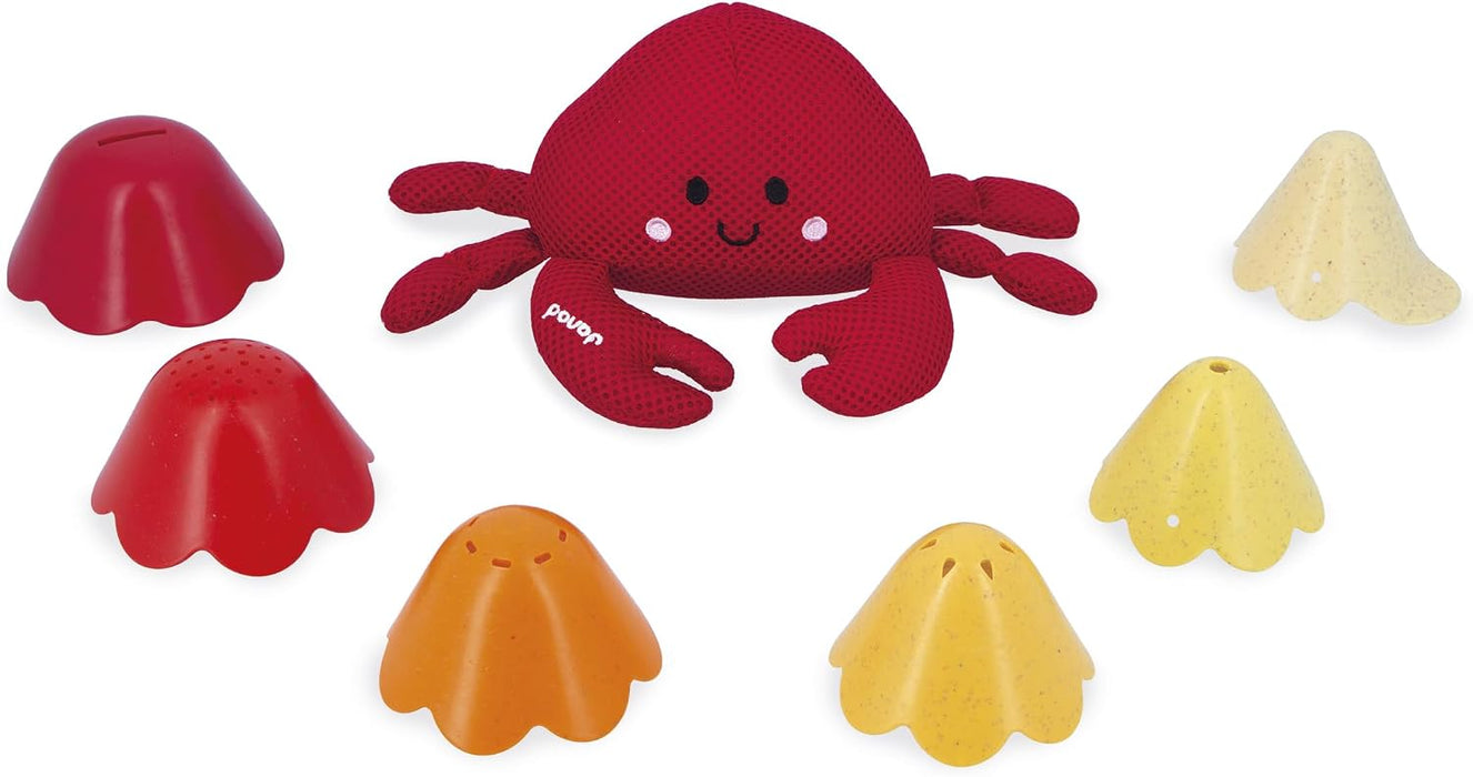 Juratoys Janod Bernard And His Shell Bath Stacking Toy