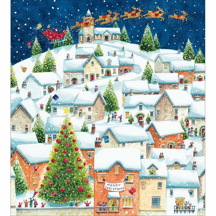 Woodmansterne Christmas Eve 5 Pack Christmas Cards