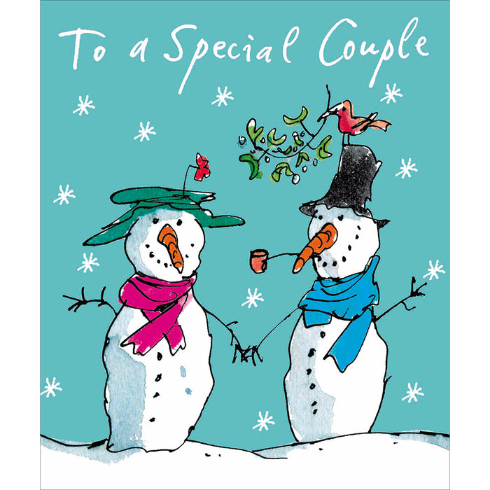 Woodmansterne Quentin Blake Special Snowmen Christmas Card